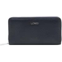 L.credi Geldbörse Perla Zip Around Wallet Marine dunkelblau