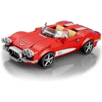 ReoBrix 808 Sportwagen C1 1:24 Klemmbaustein Auto 311 Teile ab 14