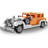 ReoBrix 810 Limousine 1:24 Klemmbaustein Auto 304 Teile ab 14