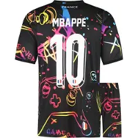 Kingdo Frankreich Fußball Trikot Set Mbappe - Gaming Trikot Set - 140