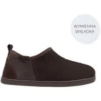 Vanuba Herren Pantoffeln Dorper Lammfell-Hüttenschuhe | geschlossene Hausschuhe in Gr. 40-47 und 4 Farben, handgefertigt