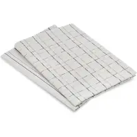 Ross Geschirrtuch "Geschirrtücher 2er-Set 987 2x HL + Banderole" Zwirn- Halbleinen