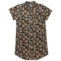 KAVU - Women's Girl Party Dress - Kleid Gr M braun