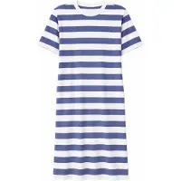 Mazine - Women's Bold Striped Jersey Dress - Kleid Gr XL weiß