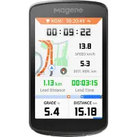 Magene Fahrradcomputer mit GPS und ANT+ Bluetooth für Fahrräder, Modell C706 von