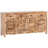 Woodkings Sideboard Caribou 4türig Mango
