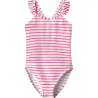 Name it - Kid's Zippa Swimsuit - Badeanzug Gr 146/152 rosa