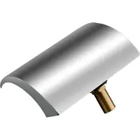 OEM Waschtischarmatur, zeitgemäßes Design, Fünf-Loch-Installation, silber