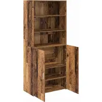 vidaXL Highboard Altholz 80 x 42,5 x 185 cm Holzwerkstoff