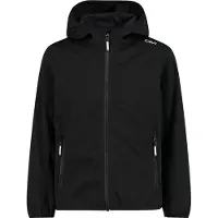 CMP - Girl's Jacket Fix Hood Light Softshell - Softshelljacke Gr 128 schwarz