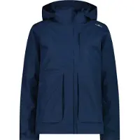 CMP Damen Steppjacke mit abnehmbarem Kapuze