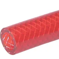 Tameson PVC Universal-Flüssigkeitsschlauch 19x26 mm 25 m Farbe Rot lebensmittelecht