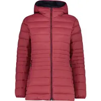 CMP Damen lange Kapuzenjacke mit Reißverschluss Sorona Aura