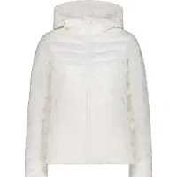 CMP Woman Padded Jacket FIX Hood b.co gesso mel. (A102) 38