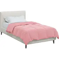 vidaXL Ganzjahresbettdecke 140 x 220 cm 4 Jahreszeiten Rosa