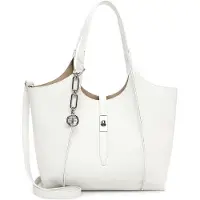Suri Frey Shopper "Shopper SFY Daggy", Damen, Gr. B/H/T: 40cm x 27cm x 13cm 0, weiß (weiß 300), Polyester, Taschen Shopper
