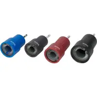 SW-Stahl 10354L Bolzenreiniger-Satz, 1/4, LKW, 4-teilig | Bolzenreiniger 4-teilig Edelstahl I LKW Bolzenbürsten 12mm I Schraubenreinigungsset Nylonborsten I Stehbolzen Reinigungswerkzeug 1/4 Antrieb