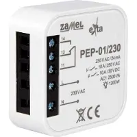 ZAMEL Elektromagnetisches Relais in einem Gehäuse 230VAC 10A PEP-01/230 EXT10000256