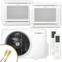 Bosch Multisplit Klimaanlage Truhe | Climate 5000 M | 2x2,6 kW | Quick-Connect