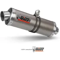 MIVV Oval Auspuffsystem mit EG-BE S/O 2-1 TI - XRV750 AT 93-03