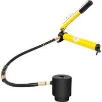 OEM Hydraulischer Lochstanzer, 15 Tonnen Kapazität, 10 Matrizen Größen enthalten, Gelb