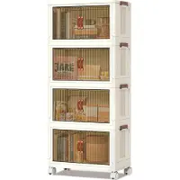 OEM Aufbewahrungsschrank, platzsparendes Design, vielseitige Verwendung, WEISS
