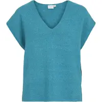 Vila Vibenna Kurzärmeliges Strickoberteil