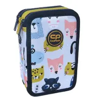 CoolPack Dreifach-Federmäppchen Katzenausrüstung