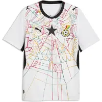 Puma Ghana 25/26 Replica Heim Kurzarm-t-shirt Beige M Mann Beige M