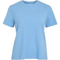 Vila "VINORA S/S T-SHIRT - NOOS" Baumwollmischung, regular fit