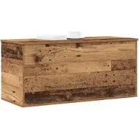vidaXL Aufbewahrungsbox Altholz 100 x 42 x 46 cm Holzwerkstoff