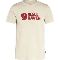 Fjällräven - Logo - T-Shirt Gr S beige/weiß
