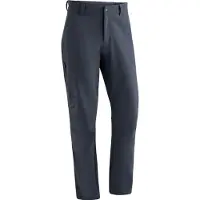 Maier Sports Funktionshose "Herrmann", Herren, Gr. 98, Langgrößen, grau, 91% Polyamid, 9% Elasthan, Hosen Funktionshose, warme Herren Outdoorhose, robuste Wanderhose, Regular Fit