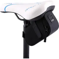 Gistuch Fahrrad Satteltasche, Unter-Sattel Stauetasche, schwarz, Outdoor-Fahrradzubehör