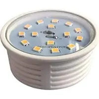 LED line 10x 5W Slim LED Einbauleuchte Kaltweiß 400lm 20mm Höhe 230V Ø50mm Einbaustrahler