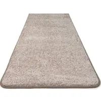 Primaflor Teppich "Teppich MUMBAI", beige (creme), B:67cm H:13mm L:140cm, Polypropylen (PP), -IDEEN IN TEXTIL, Teppiche, Teppich, weicher Kurzflor, Uni Farben, ideal im Wohnzimmer & Schlafzimmer