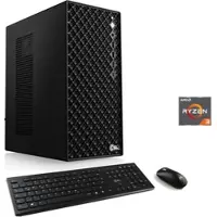 CSL PC "Mystic V24056", schwarz, Microsoft Windows 11 Home (64 Bit), 16 GB RAM 1.000 GB SSD, Desktop-PCs, PC