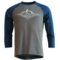 Zimtstern - Pureflowz Shirt 3/4 - Radtrikot Gr S grau