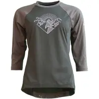 Zimtstern - Women's Pureflowz Shirt 3/4 - Radtrikot Gr S grau