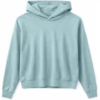 Mazine - Genderless Natural Dye Hoodie - Hoodie Gr S türkis/grau