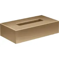 Hansgrohe AXOR UNIVERSAL Circular Kosmetiktuchbox, 42873140, Farbe: Brushed Bronze