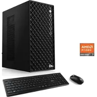 CSL PC "Mystic V24089", schwarz, Microsoft Windows 11 Home (64 Bit), 32 GB RAM 1.000 GB SSD, Desktop-PCs, PC
