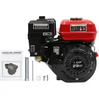 OEM Benzinmotor, 4000 W Leistung, 212 ccm Hubraum, Rot
