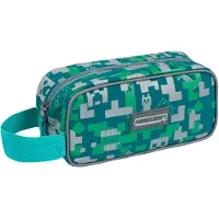 Baagl Student Federmäppchen Minecraft Silver Creeper