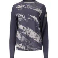 Endurance - Women's Kronos Cycling/MTB L/S Shirt - Radtrikot Gr 3XL grau/blau
