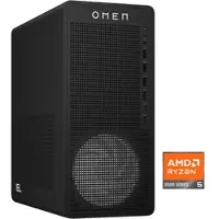HP Gaming-PC "OMEN 16L TG03-0251ng", schwarz, Microsoft Windows 11 Home, GeForce RTX 5060, 16 GB RAM 512 GB SSD, Desktop-PCs, Gaming-PC