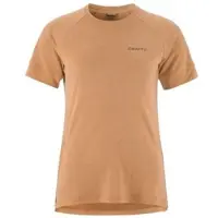 Craft Wool Short Sleeve Tee Women syrup/melange (246200) XL