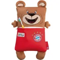 Nici Kuscheltier "FC BAYERN MÜNCHEN, Berni mit Wendefunktion", braun, Plüschfiguren, KinderB:20cm H:30cm L:9cm, Plüsch, Polyester, Kuscheltier, 2in1 Wendeplüschtier, B:20cm H:30cm L:9cm