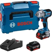 Bosch Akku-Drehschlagschrauber GDS 18V-450 HC, 2 x Akku GBA 18V 5.0Ah, L-BOXX - 06019K4003