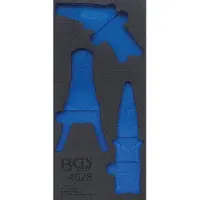 Bgs 4028-1 1/3 Werkstattwageneinlage, leer für: Abisolierzangen